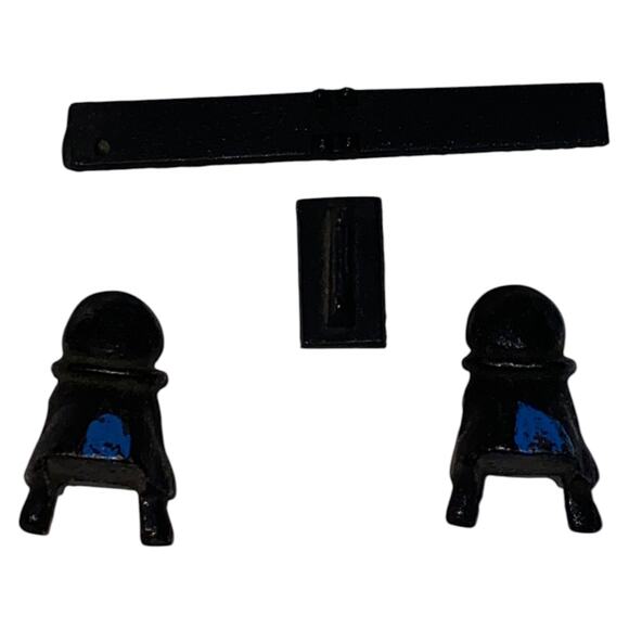 Vintage John Wright Cast Iron Amish 2 Girls on Teeter Totter 1997 Figures - A267 - Picture 5 of 10